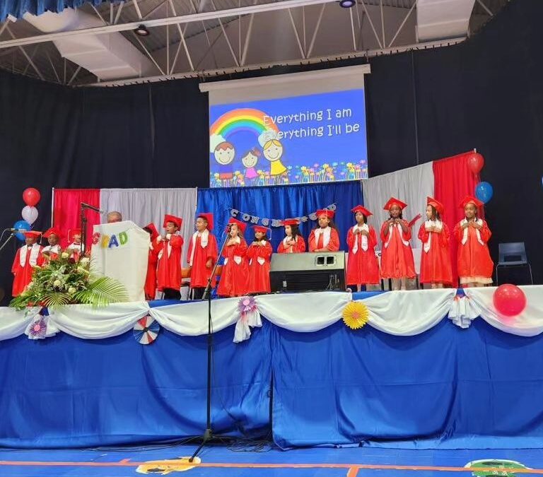 Our Kindergarteners are moving on up